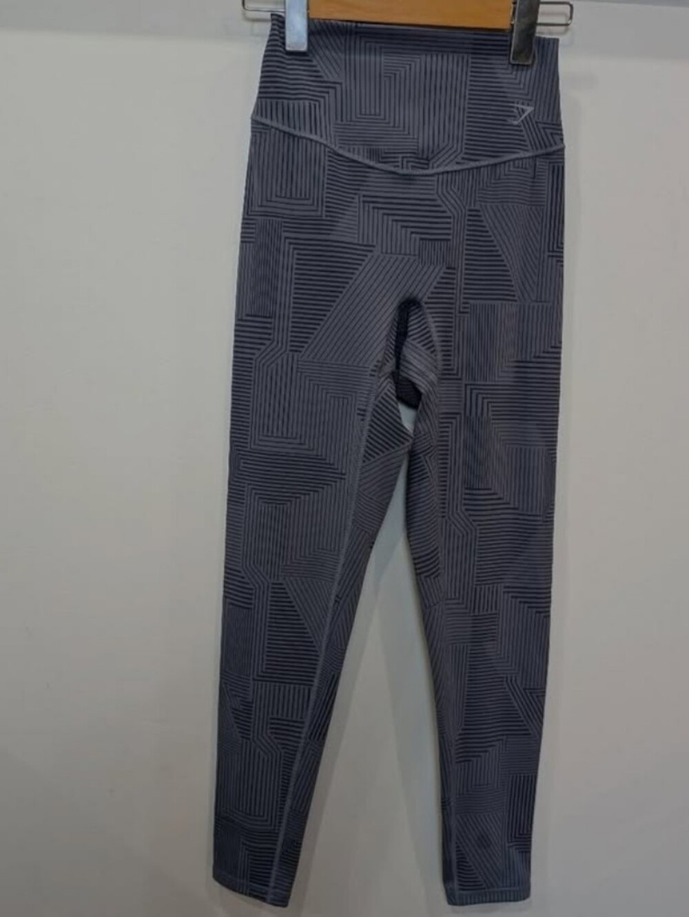 GYMSHARK | Women's Grey Geometric Patterned Buttery Soft Elevate Leggings